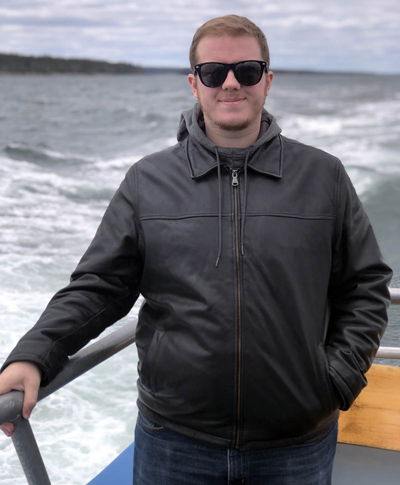 Picture of me on a boat
